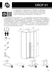 ML MEBLE DROP 01 Instrucciones De Montaje