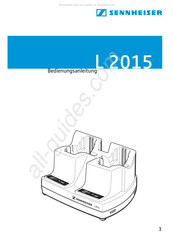 Sennheiser L 2015 Manual Del Usuario