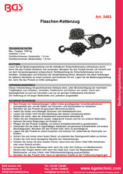 BGS technic 3483 Manual De Instrucciones