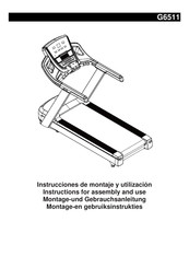 BH FITNESS G6511 Instrucciones De Montaje Y Utilización