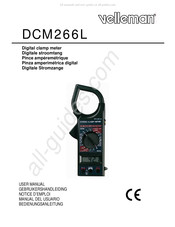 Velleman DCM266L Manual Del Usuario