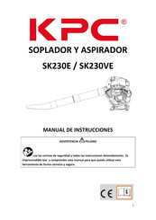 KPC SK230E Manual De Instrucciones