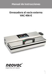 NeoVac VAC 406-E Manual De Instrucciones