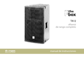 thomann The box TA12 Manual De Instrucciones