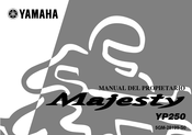 Yamaha Majesty YP250 Manual Del Propietário