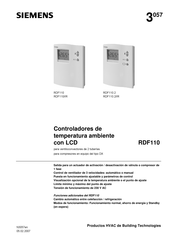 Siemens RDF110.2/IR Manual De Instrucciones