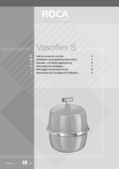 Baxi ROCA Vasoflex S Instrucciones De Montaje