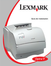 Lexmark Optra T Guia De Instalacion