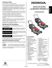 Honda HRN536CVYEA Manual Del Usuario