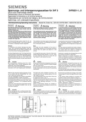 Siemens 3VF9321-1 Serie Instrucciones De Montaje