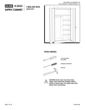 Uline H-2533 Instrucciones De Montaje