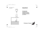 Endress+Hauser Liquiphant Manual De Instrucciones