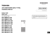 Toshiba RAV-RM1601FT-EN Instrucciones De Montaje