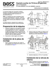 Boss Snowplow SNR24015 Manual Del Operador