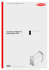 Fronius AccuPocket 150/400 TIG Manual De Instrucciones