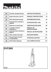 Makita DVC560 Manual De Instrucciones