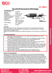 BGS technic 3260-1 Manual De Instrucciones