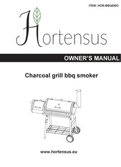 Hortensus HOR-BBQSMO Manual Del Usuario