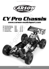 Carson CY Pro Chassis Instrucciones