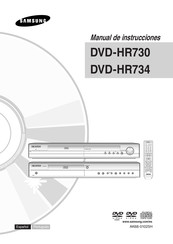 Samsung DVD-HR734 Manual De Instrucciones