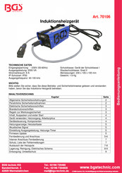 BGS technic 70106 Instruction Manual