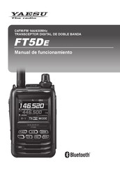 Yaesu FT5De Manual De Funcionamiento