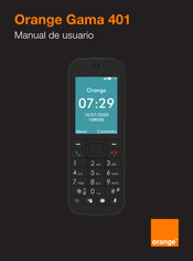 ORANGE Gama 401 Manual De Usuario