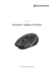 3Dconnexion CadMouse Pro Wireless Manual De Instrucciones