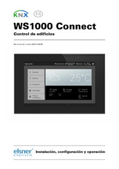 Elsner WS1000 Connect Instalación, Configuración Y Operación