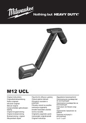 Milwaukee M12 UCL Manual Original