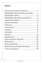 WOXTER PE26-035 Manual Del Usuario