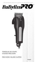 BaByliss PRO FX685E Manual De Instrucciones