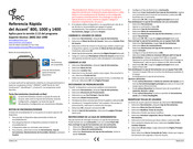 PRC Accent 800 Referencia Rápida