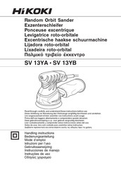 HIKOKI SV 13YA Instrucciones De Manejo