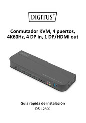 Digitus DS-12890 Guía Rápida De Instalación