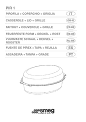 Smeg PIR 1 Manual Del Usuario