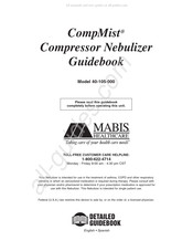 MABIS CompMist 40-105-000 Manual De Instrucciones