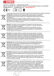 Gima PINGOO Manual De Instrucciones