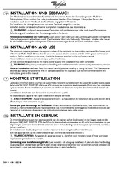 Whirlpool AKR 799 IXL Instalación Y Utilización