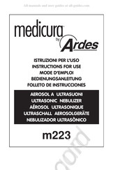 ARDES Medicura m223 Folleto De Instrucción