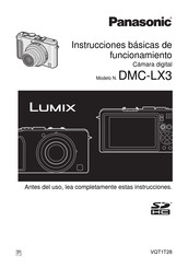 Panasonic DMC-LX3 Instrucciones Básicas De Funcionamiento