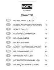 Honeywell North 5500 Serie Instrucciones Para El Uso