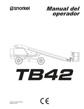 Snorkel TB42 Manual Del Operador