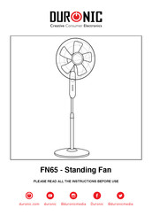 Duronic FN65 Manual De Instrucciones