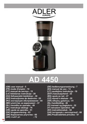 Adler AD 4450 Manual De Uso