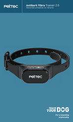 Peltec Antibark Vibra Trainer 2.0 Manual Del Usuario