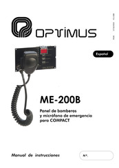 Optimus ME-200B Manual De Instrucciones