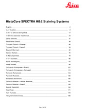 Leica HistoCore SPECTRA Manual Del Usuario