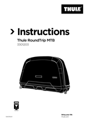 Thule 3301203 Manual Del Usuario