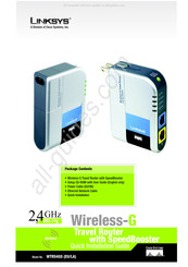 Cisco Linksys WTR54GS Guía De Instalación Rápida